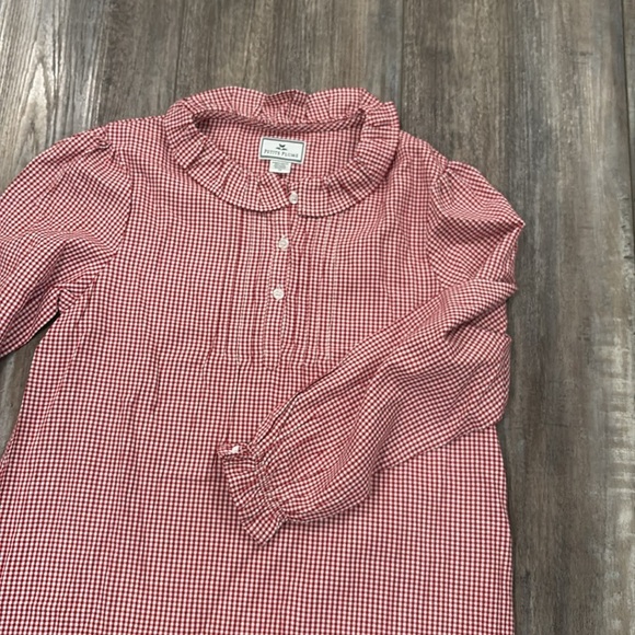 Petite Plume red gingham nightgown - Picture 2 of 5